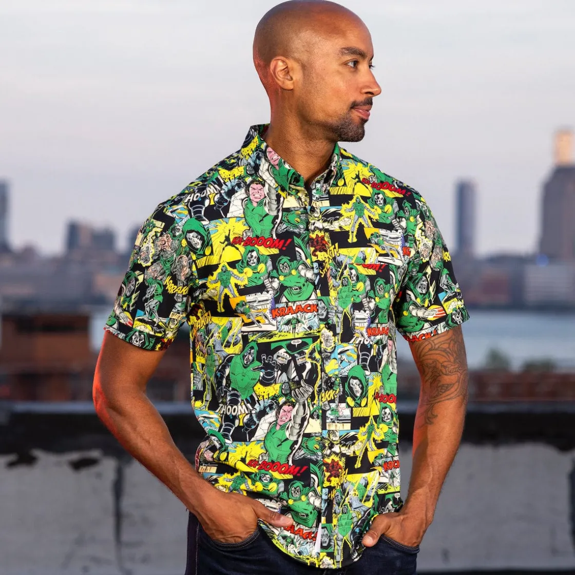 Marvel|Marvel|Marvel Secret Wars "I Am Doom" – KUNUFLEX Short Sleeve Shirt