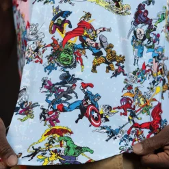 Marvel|Marvel|Marvel 85th Anniversary "There Goes My Hero" – KUNUFLEX Short Sleeve Shirt