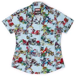 Marvel|Marvel|Marvel 85th Anniversary "There Goes My Hero" – Women's KUNUFLEX Short Sleeve Shirt