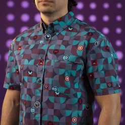 Avengers|Marvel|Marvel 's Avengers “Super Symbols” – KUNUFLEX Short Sleeve Shirt
