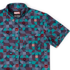 Avengers|Marvel|Marvel 's Avengers “Super Symbols” – KUNUFLEX Short Sleeve Shirt