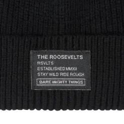 Beanies|Accessories|RSVLTS Merino Wool Black Beanie