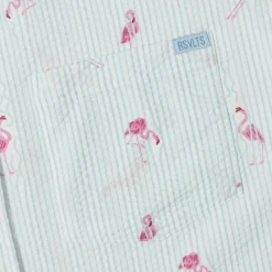 Short Sleeve Shirts|Seersucker|RSVLTS Mingos – Stretch Seersucker Short Sleeve Shirt
