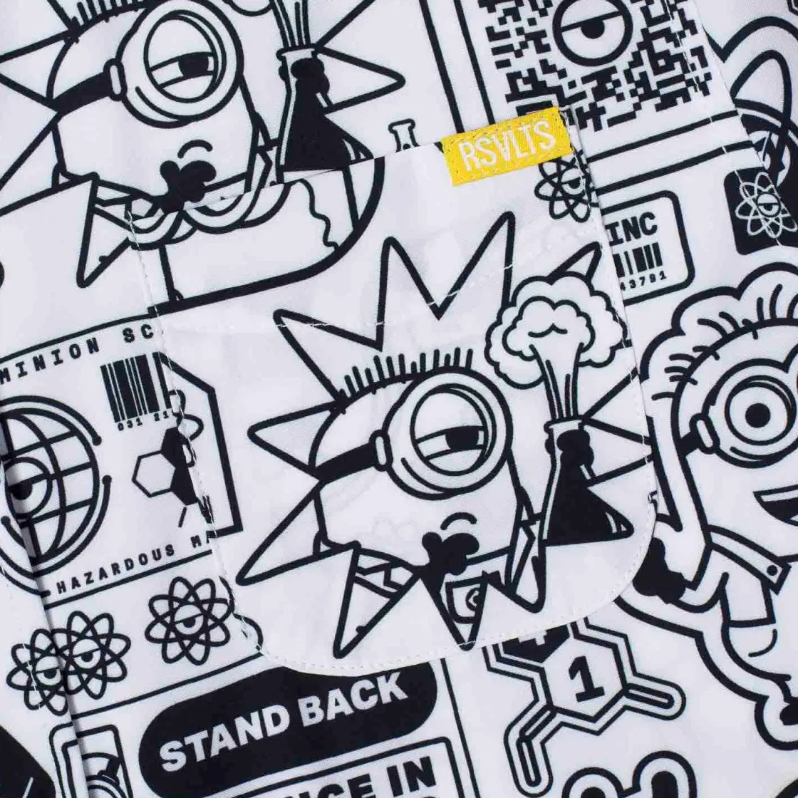 Minions|Youth (5-11)|Minions "Zero Days Without Accident" – Youth KUNUFLEX Short Sleeve Shirt