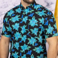 Short Sleeve Shirts|Short Sleeves|RSVLTS Moon Garden – KUNUFLEX Short Sleeve Shirt