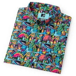 Mtv|Matching Sets|MTV “Cancun” – KUNUFLEX Short Sleeve Shirt