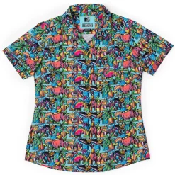 Mtv|MTV “Cancun” – Women's KUNUFLEX Short Sleeve Shirt