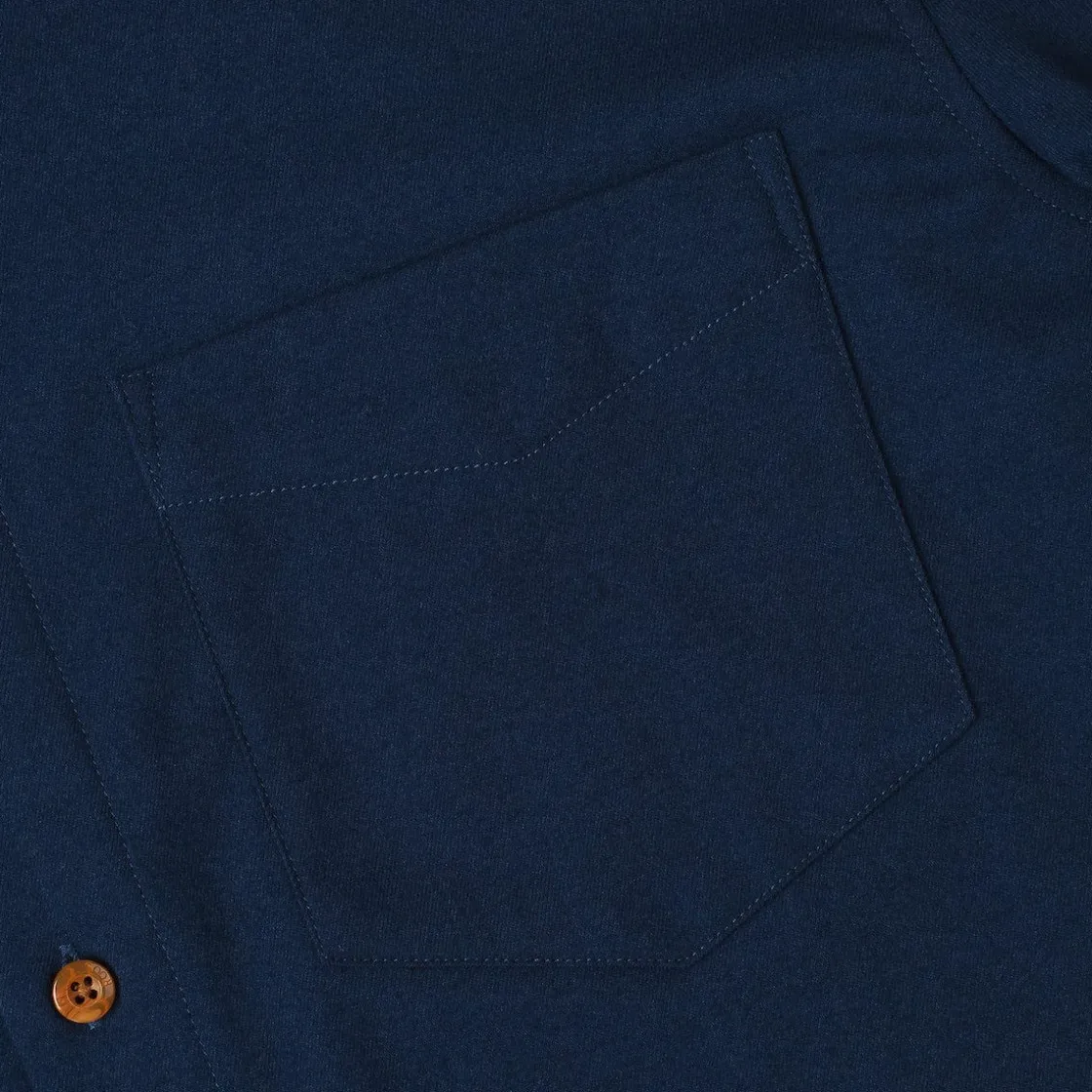 Flannels|Long Sleeves|RSVLTS Navy – BorlandFlex™ Long Sleeve Flannel