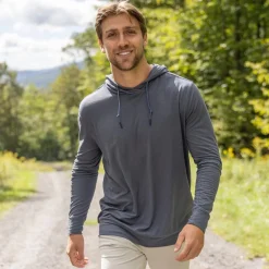 Performance Hoodies|Outerwear|RSVLTS Navy Melange – Performance Hoodie