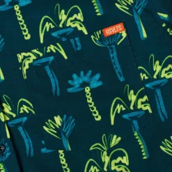 Short Sleeve Shirts|Short Sleeves|RSVLTS Neon Palmies – KUNUFLEX Short Sleeve Shirt