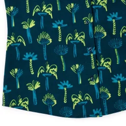 Short Sleeve Shirts|Rsvlts|RSVLTS Neon Palmies – Women's KUNUFLEX Short Sleeve Shirt