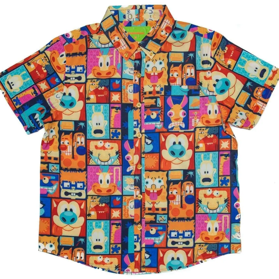 Tiki|Nickelodeon|Nickelodeon "Tiki Toons" Youth – KUNUFLEX Short Sleeve Shirt