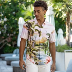 Short Sleeve Shirts|Bamboo|RSVLTS Oasis – Bamboo Short Sleeve Shirt