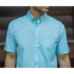 Short Sleeve Shirts|Short Sleeves|RSVLTS Ocean Block – KUNUFLEX Short Sleeve Shirt