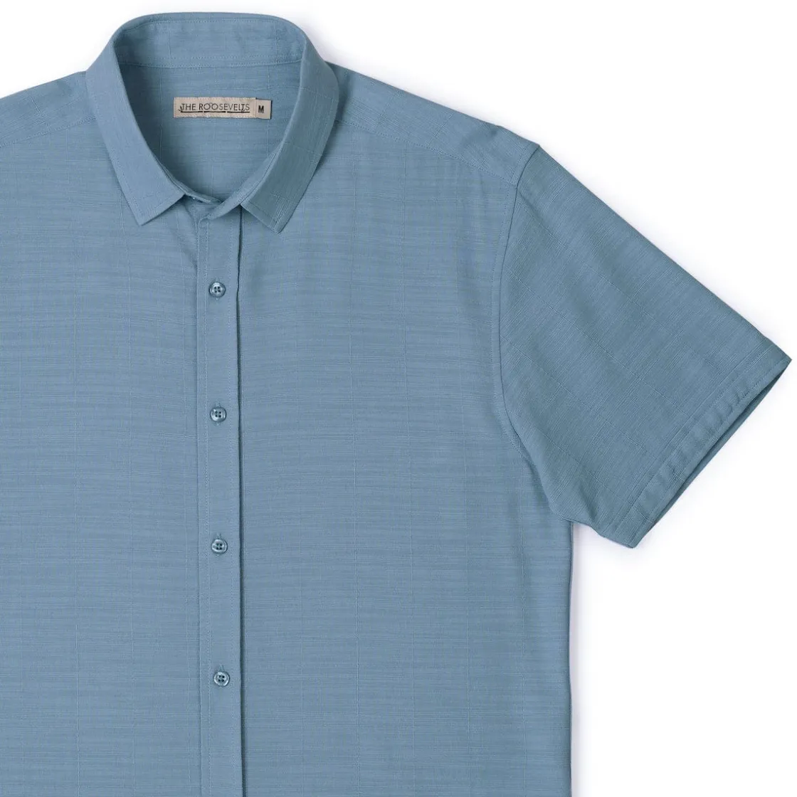 Short Sleeve Shirts|Matching Sets|RSVLTS Ocean Mist – Bamboo Short Sleeve Shirt
