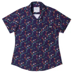 Short Sleeve Shirts|Rsvlts|RSVLTS Off the Clock-tails – Women's KUNUFLEX Short Sleeve Shirt