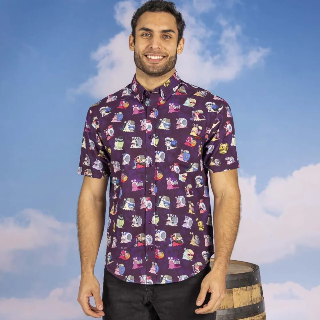 Short Sleeves|One Piece|One Piece "Puru-Puru-Puru" – KUNUFLEX Short Sleeve Shirt
