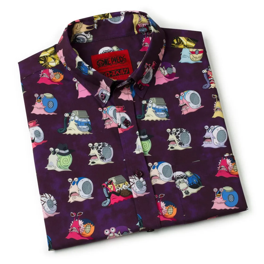 Short Sleeves|One Piece|One Piece "Puru-Puru-Puru" – KUNUFLEX Short Sleeve Shirt