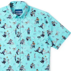 Paging Mr. Morrow|Short Sleeves|Paging Mr. Morrow "Eatin' Around the World" – KUNUFLEX Short Sleeve Shirt