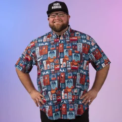Paging Mr. Morrow|Short Sleeves|Paging Mr. Morrow "Hey, Friends" – KUNUFLEX Short Sleeve Shirt