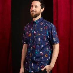 Park & Rec|Americana|Parks and Rec reation “The Duke Silver Trio” – KUNUFLEX Short Sleeve Shirt