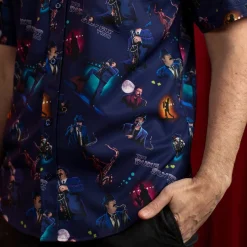 Park & Rec|Americana|Parks and Rec reation “The Duke Silver Trio” – KUNUFLEX Short Sleeve Shirt