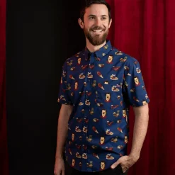 Park & Rec|Americana|Parks and Rec reation “Turf ‘n’ Turf” – KUNUFLEX Short Sleeve Shirt