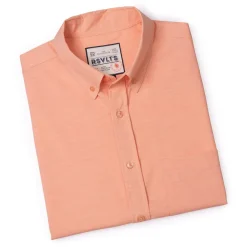 Short Sleeve Shirts|Short Sleeves|RSVLTS Peach Chaos – KUNUFLEX Short Sleeve Shirt