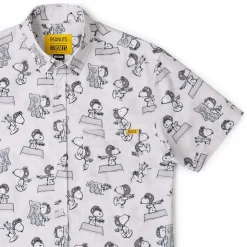 Peanuts|Short Sleeves|Peanuts "The Flying Ace" – KUNUFLEX Short Sleeve Shirt