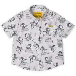 Peanuts|Preschool (2t-5t)|Peanuts "The Flying Ace" – Preschooler KUNUFLEX Short Sleeve Shirt