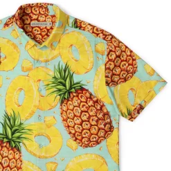 Short Sleeve Shirts|Bamboo|RSVLTS Pineapple Express – Bamboo Short Sleeve Shirt