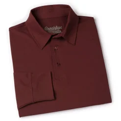 Polos|Basics|Breakfast Balls Port – Commuter Long Sleeve Polo