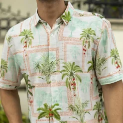 Short Sleeve Shirts|Matching Sets|RSVLTS Portraits of Paradise – Bamboo Short Sleeve Shirt