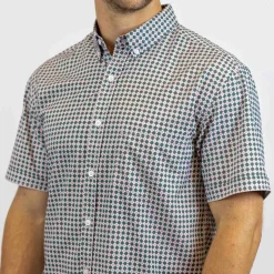 Short Sleeve Shirts|Short Sleeves|RSVLTS Quantum Quilt – KUNUFLEX Short Sleeve Shirt