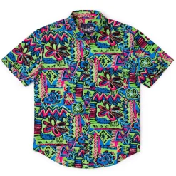 Short Sleeve Shirts|Matching Sets|RSVLTS Reef Riot – KUNUFLEX Short Sleeve Shirt