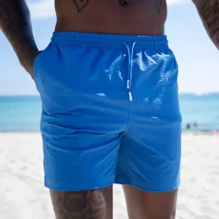 Shorts|Americana|RSVLTS Regatta – Stretch Seersucker Hybrid Shorts
