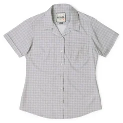 Short Sleeve Shirts|Rsvlts|RSVLTS Release the Houndstooth – Women's KUNUFLEX Short Sleeve Shirt
