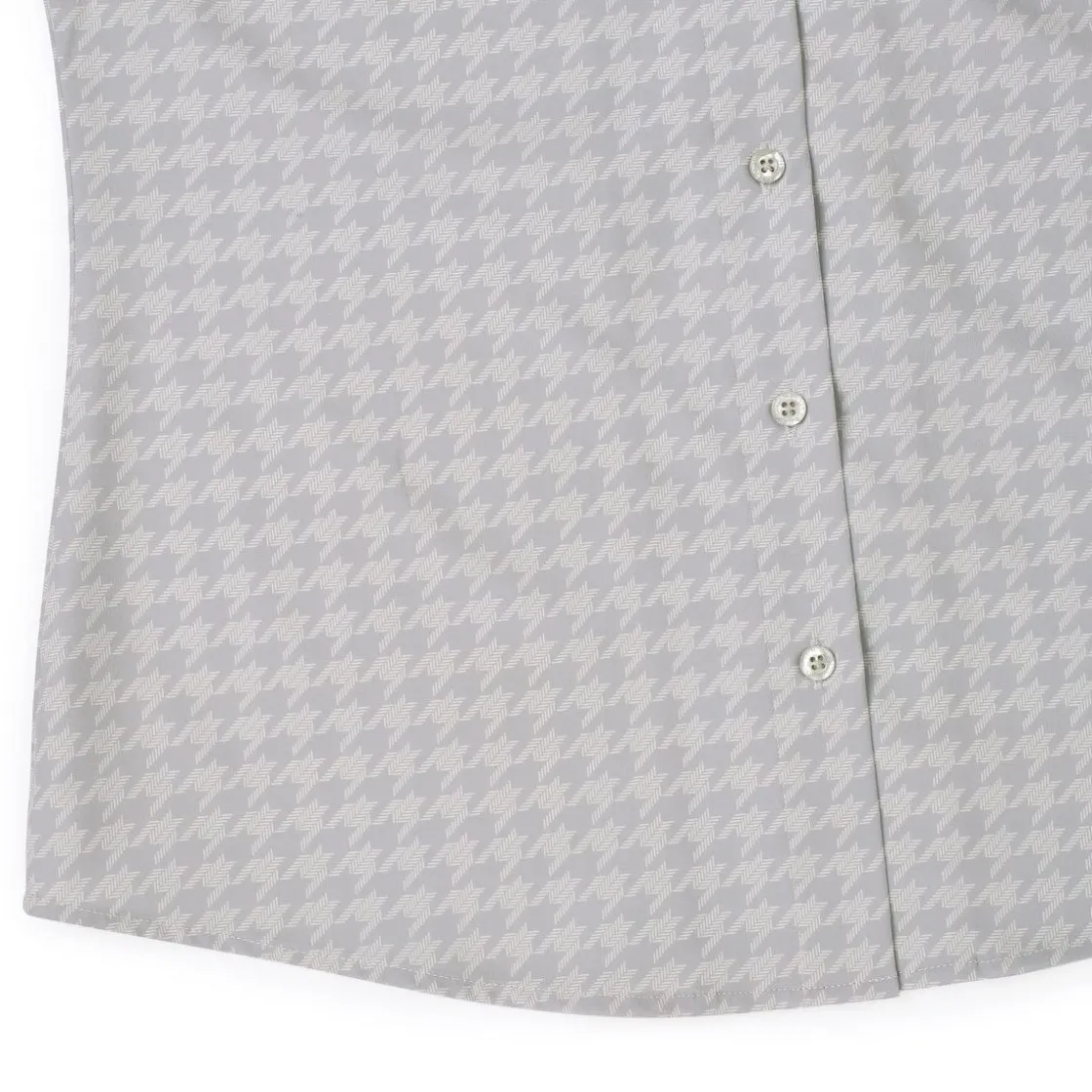 Short Sleeve Shirts|Rsvlts|RSVLTS Release the Houndstooth – Women's KUNUFLEX Short Sleeve Shirt