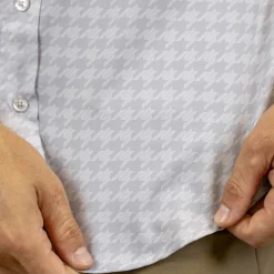 Short Sleeve Shirts|Short Sleeves|RSVLTS Release the Houndstooth – KUNUFLEX Short Sleeve Shirt