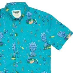 Warner Bros.|Warner Bros.|Rick and Morty "Forever and Forever" – KUNUFLEX Short Sleeve Shirt
