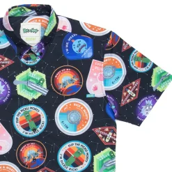 Paging Mr. Morrow|Warner Bros.|Rick and Morty "Touricks Attraction" – KUNUFLEX Short Sleeve Shirt