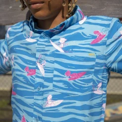 Nickelodeon|Short Sleeves|Nickelodeon Rocket Power "Party Wave" – KUNUFLEX Short Sleeve Shirt