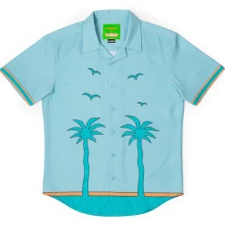 Nickelodeon|Short Sleeves|Nickelodeon Rocket Power "The Uncle Tito" – Camp Collar KUNUFLEX Short Sleeve Shirt