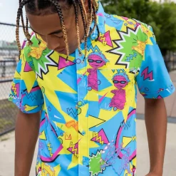 Nickelodeon|Short Sleeves|Nickelodeon Rocket Power 