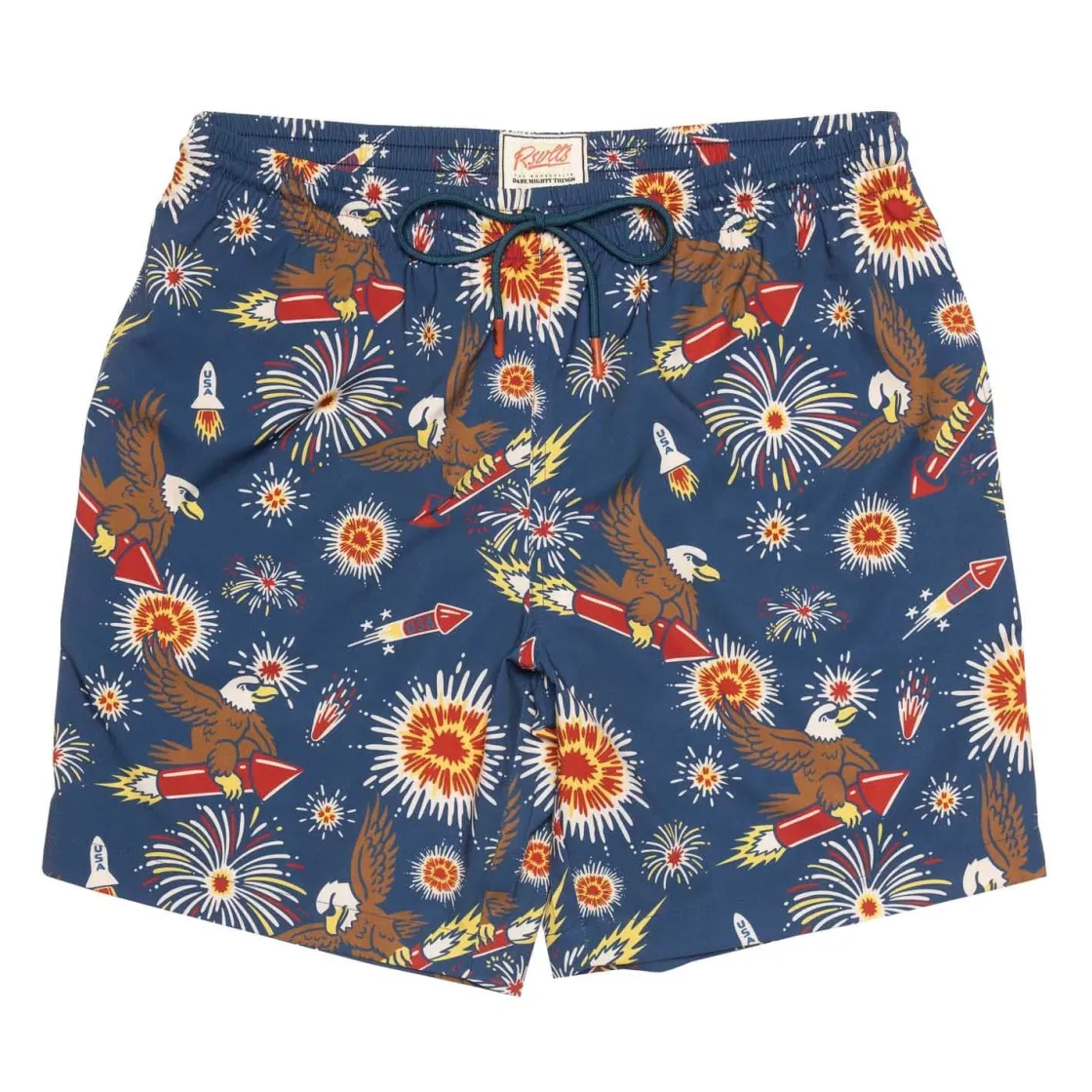 Shorts|Americana|RSVLTS Rocket's Rad Glare – Hybrid Shorts