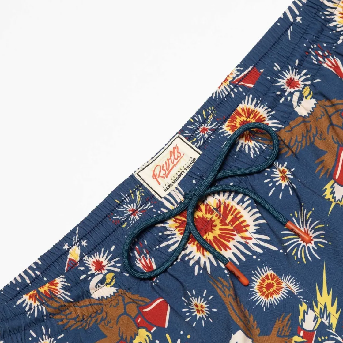 Shorts|Americana|RSVLTS Rocket's Rad Glare – Hybrid Shorts