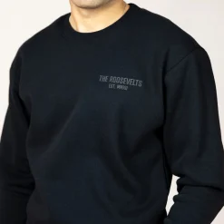 Sweatshirts|Outerwear|RSVLTS Roosevelts Stealth – Crewneck Sweatshirt
