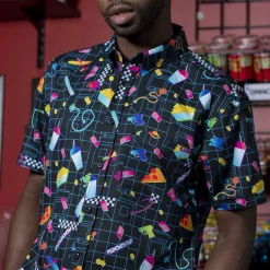 Short Sleeve Shirts|Short Sleeves|RSVLTS ‘80s Retro Pack “Mall Madness" – KUNUFLEX Short Sleeve Shirt