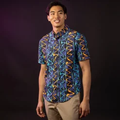 Short Sleeve Shirts|Short Sleeves|RSVLTS ‘90s Retro Pack "Retro Squigglies" – KUNUFLEX Short Sleeve Shirt