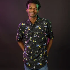 Short Sleeve Shirts|Short Sleeves|RSVLTS ‘90s Retro Pack "Space Beach" – KUNUFLEX Short Sleeve Shirt